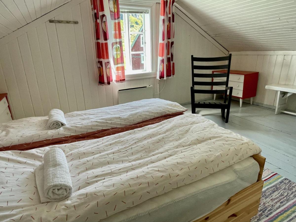 Grandmothers Cosy Farmhouse Fredvang Kültér fotó